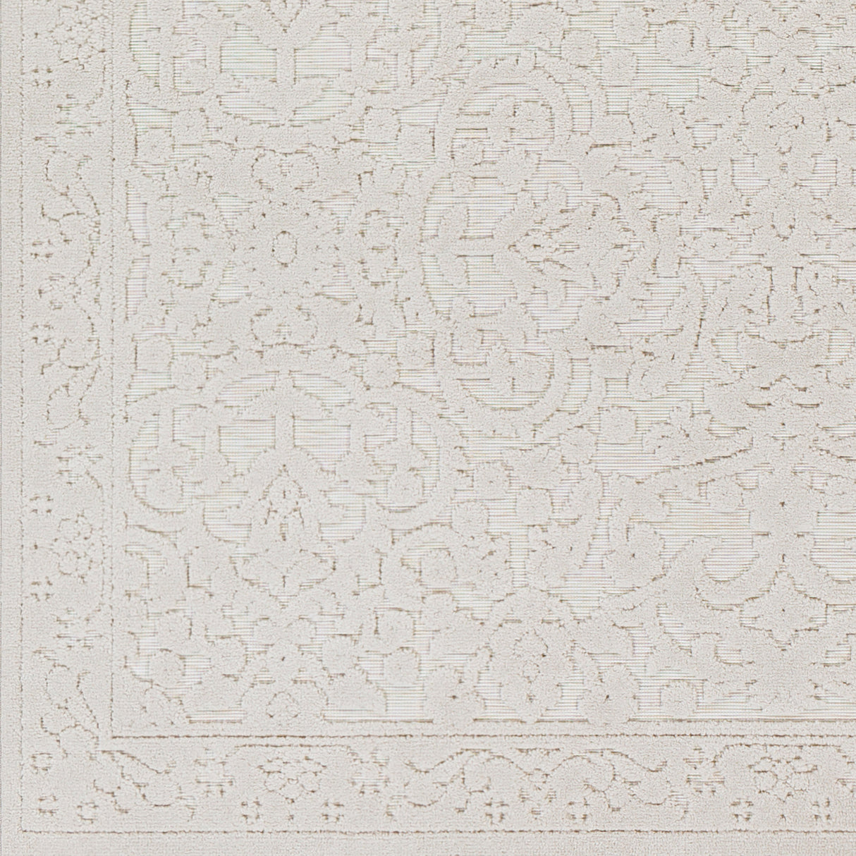 Surya Greenwich Gwc-2310 Cream, Medium Gray Rugs.
