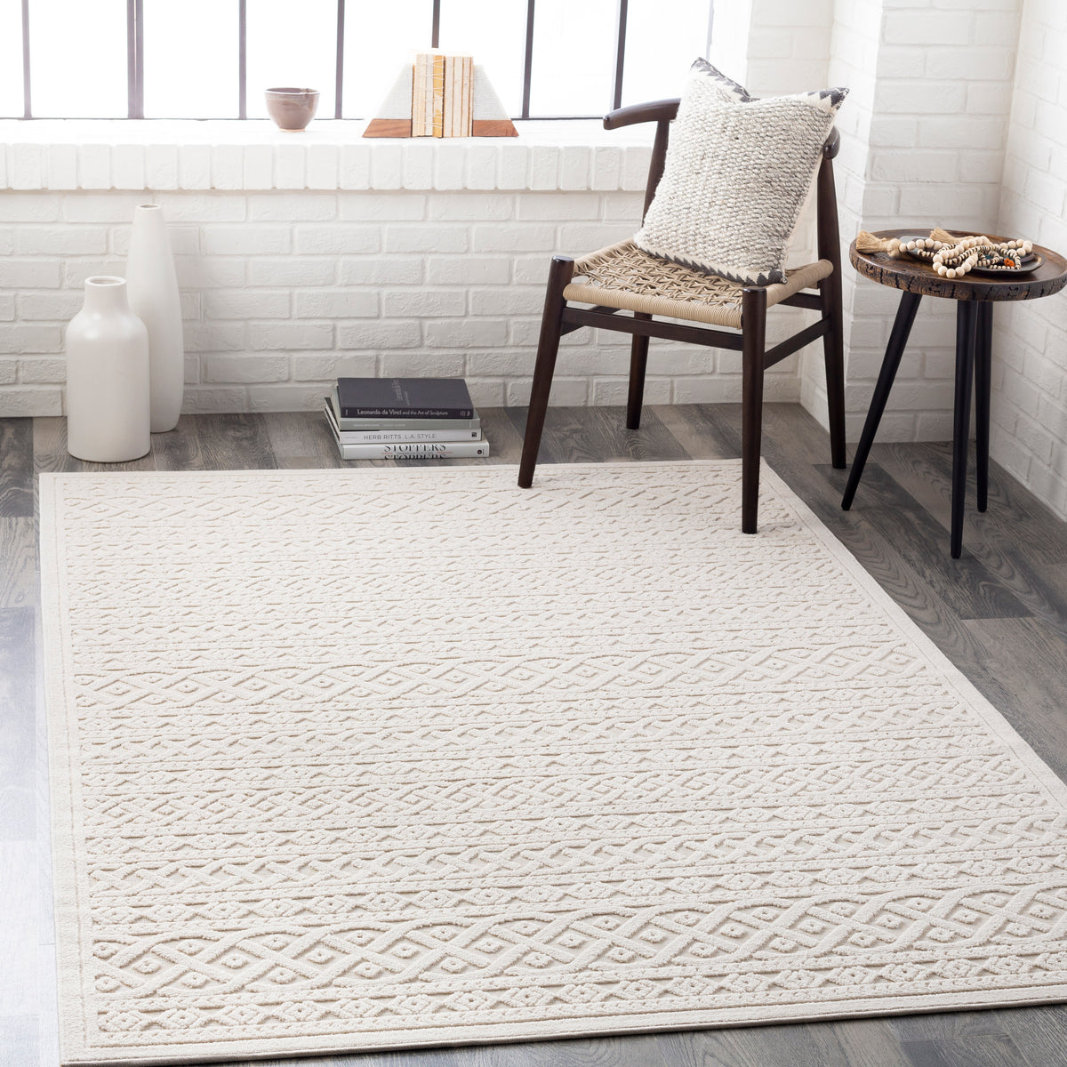 Surya Greenwich Gwc-2315 Cream Rugs.
