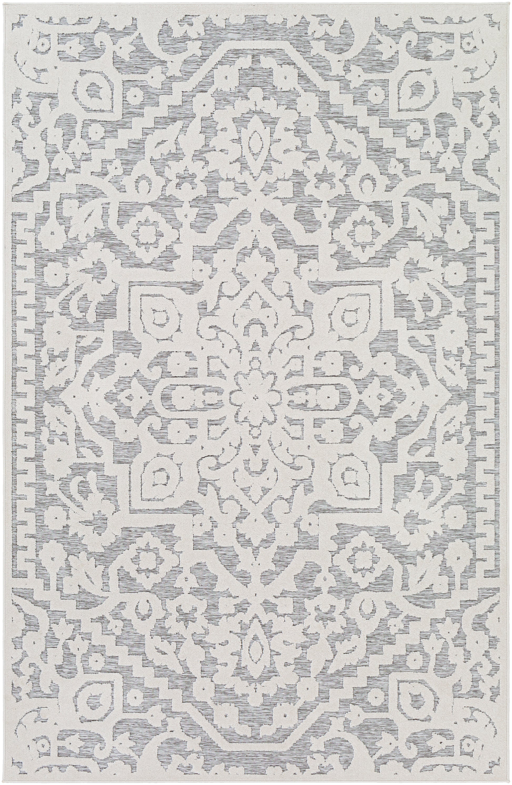 Surya Greenwich Gwc-2319 Cream, Medium Gray Area Rug