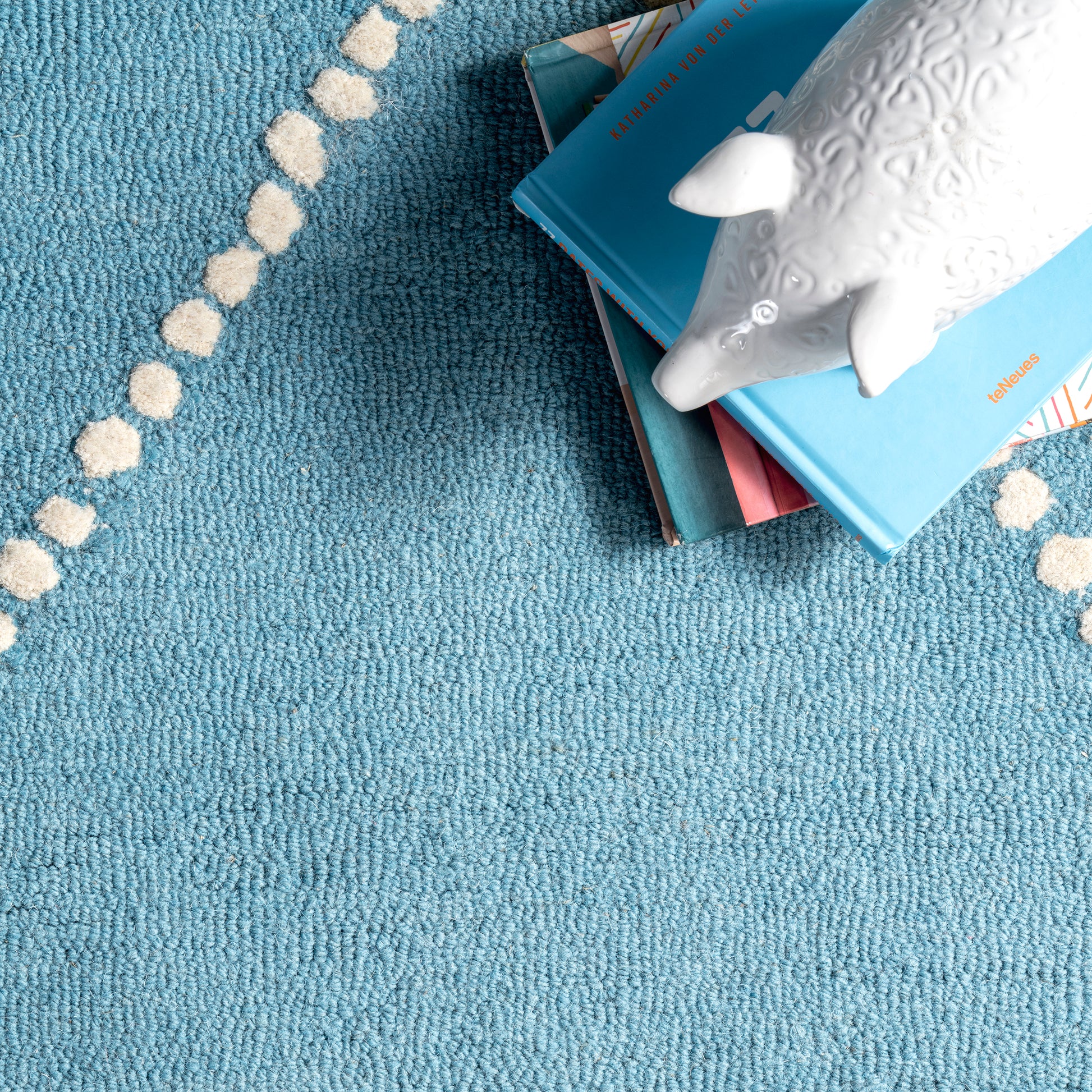 Nuloom Elvia Nel2746A Aqua Area Rug