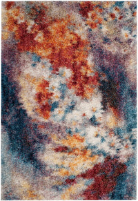 Safavieh Gypsy Gyp520A Rust / Ivory Organic / Abstract Area Rug