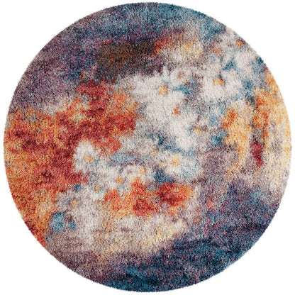 Safavieh Gypsy Gyp520A Rust / Ivory Organic / Abstract Area Rug