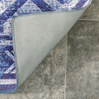 AreaRugs.com Wavaj Nwa1001A Blue Area Rug