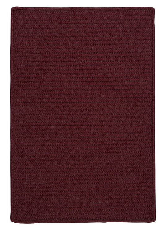 Colonial Mills Simply Home Solid H116 Corona / Red Solid Color Area Rug
