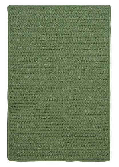 Colonial Mills Simply Home Solid H123 Moss Green / Green Solid Color Area Rug