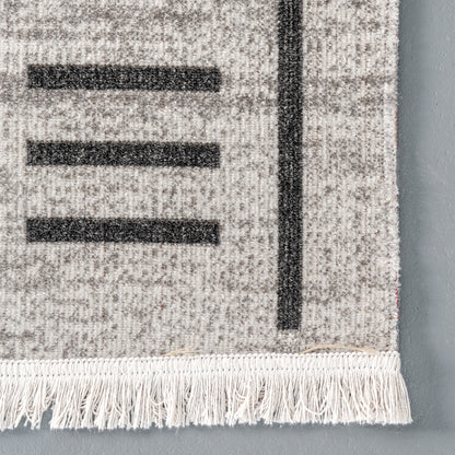 Nuloom Tribal Cora Ntr1483C Light Gray Area Rug