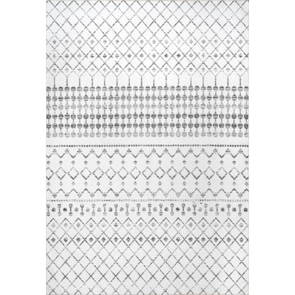 AreaRugs.com Wavaj Nwa1058B Gray Area Rug