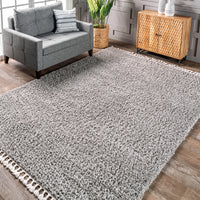 Nuloom Neva Cozy Plush Nne2215C Gray Area Rug