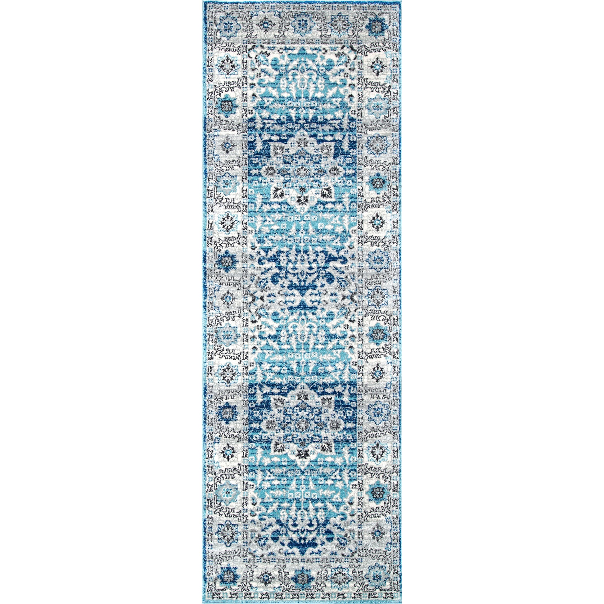 Nuloom Tameika Nta3120A Aqua Area Rug