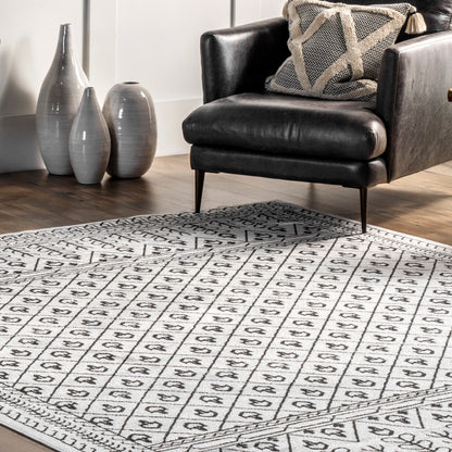 AreaRugs.com Wavaj Nwa1277A Gray Area Rug