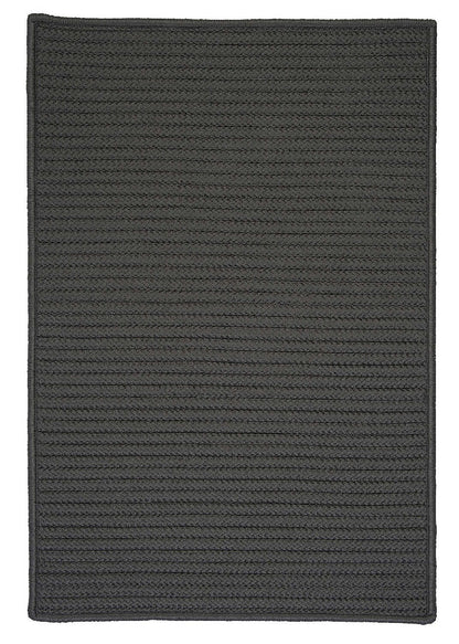 Colonial Mills Simply Home Solid H661 Gray / Gray Solid Color Area Rug