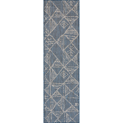 Nuloom Marlow Aztec Nma1781A Blue Area Rug