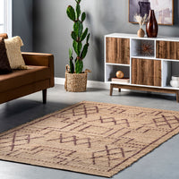 Nuloom Dora Bohemian Ndo1938A Natural Area Rug