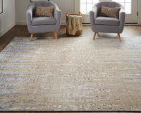 Feizy Laina 39G9F Blue/Beige Area Rug