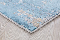 Amer Hamilton Ham-6 Gold Blue Organic / Abstract Area Rug