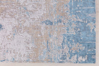 Amer Hamilton Ham-6 Gold Blue Organic / Abstract Area Rug