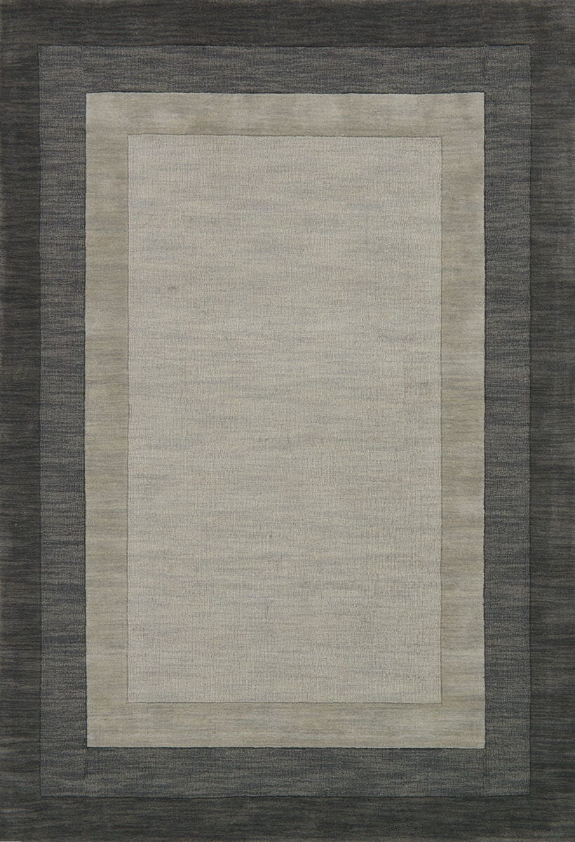 Loloi Hamilton HM-01 Slate Bordered Area Rug