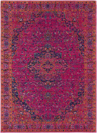 Surya Harput Hap-1008 Garnet, Burnt Orange, Teal Area Rug