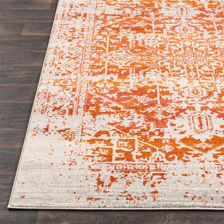 Surya Harput Hap-1019 Burnt Orange, Light Gray, Garnet Rugs.