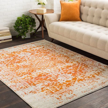 Surya Harput Hap-1019 Burnt Orange, Light Gray, Garnet Rugs.