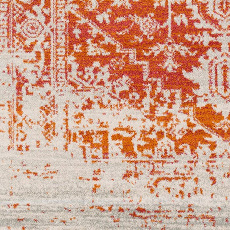 Surya Harput Hap-1019 Burnt Orange, Light Gray, Garnet Rugs.