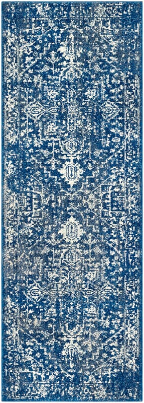 Surya Harput Hap-1022 Dark Blue, Teal, Black, Beige Vintage / Distressed Area Rug