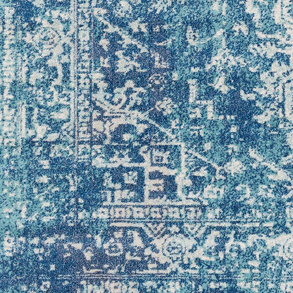 Surya Harput Hap-1023 Teal, Dark Blue, Beige Vintage / Distressed Area Rug