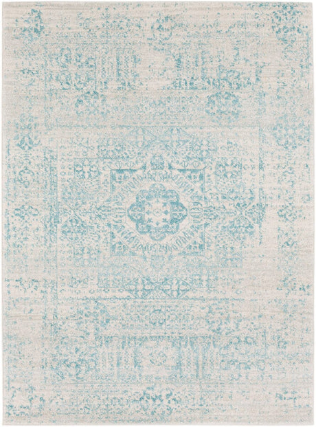 Surya Harput Hap-1026 Teal, Light Gray, Beige Rugs.