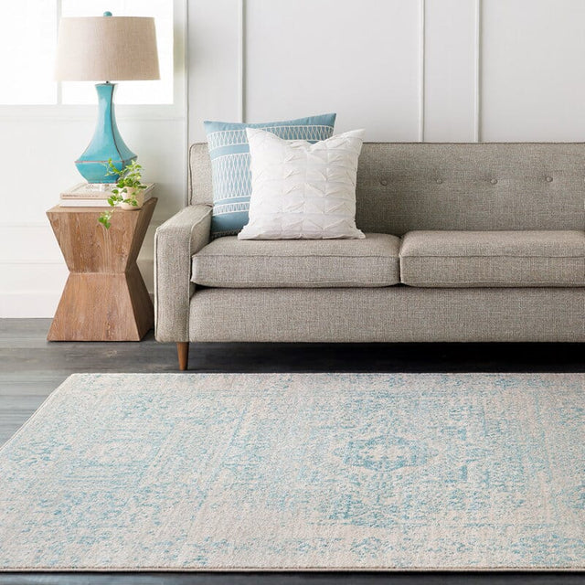 Surya Harput Hap-1026 Teal, Light Gray, Beige Rugs.