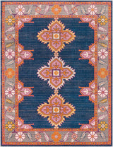 Surya Harput Hap-1037 Dark Blue, Medium Gray, Light Gray Rugs.