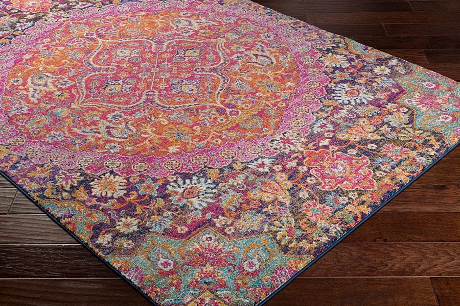 Surya Harput Hap-1044 Garnet, Burnt Orange, Saffron Rugs.