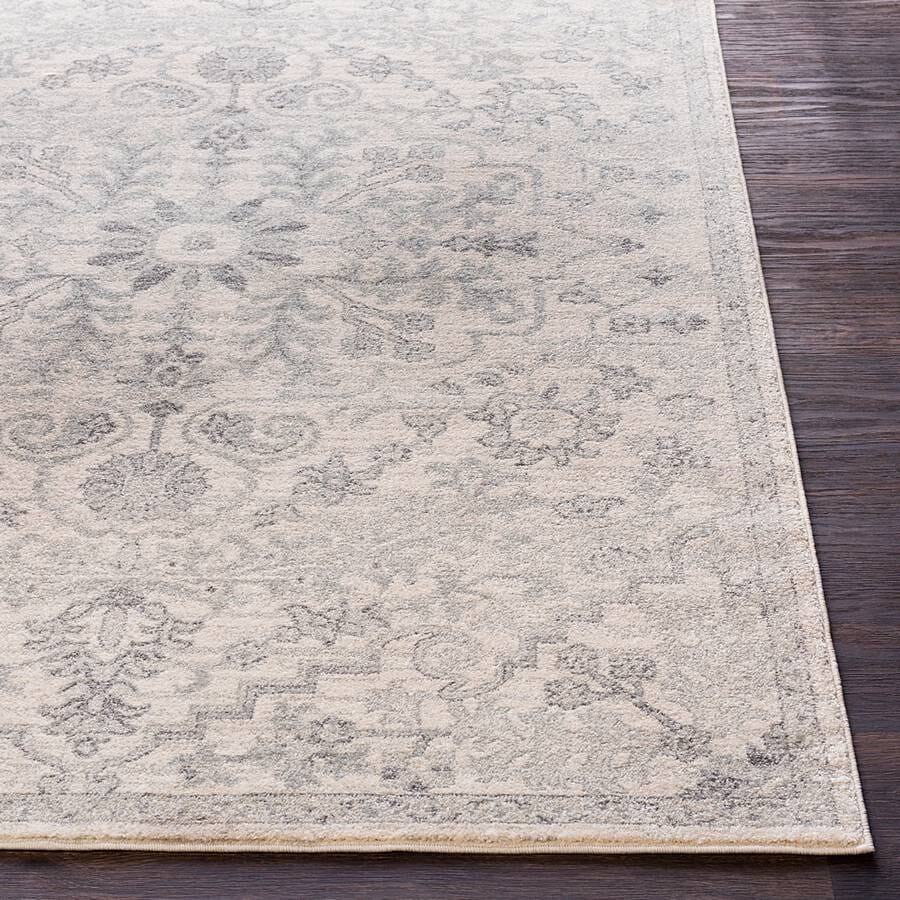 Surya Harput Hap-1062 White, Saffron, Teal, Burnt Orange Vintage / Distressed Area Rug