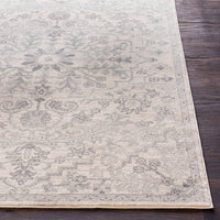 Surya Harput Hap-1062 White, Saffron, Teal, Burnt Orange Vintage / Distressed Area Rug