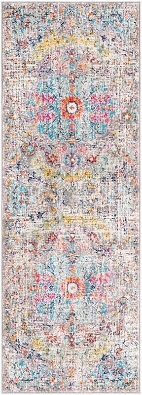 Surya Harput Hap-1063 Beige, Saffron, Light Gray, Teal Vintage / Distressed Area Rug