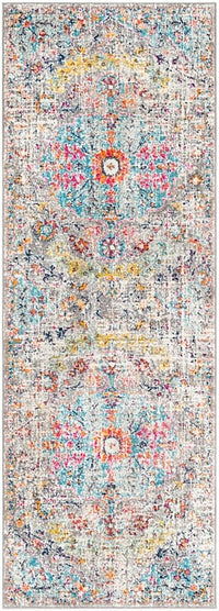 Surya Harput Hap-1063 Beige, Saffron, Light Gray, Teal Vintage / Distressed Area Rug