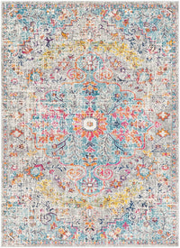 Surya Harput Hap-1063 Beige, Saffron, Light Gray, Teal Vintage / Distressed Area Rug