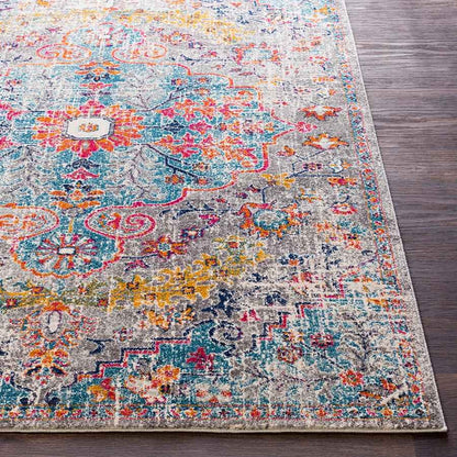 Surya Harput Hap-1063 Beige, Saffron, Light Gray, Teal Vintage / Distressed Area Rug