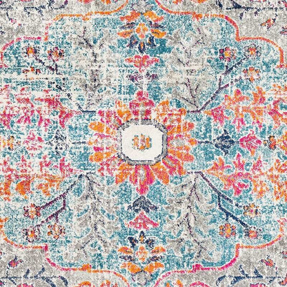 Surya Harput Hap-1063 Beige, Saffron, Light Gray, Teal Vintage / Distressed Area Rug