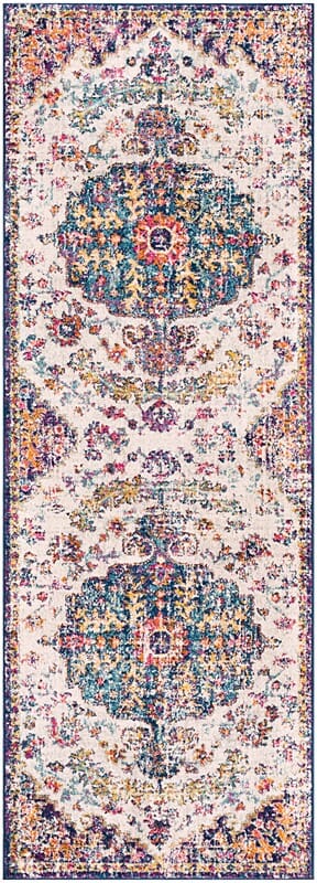 Surya Harput Hap-1064 Beige, Saffron, Light Gray, Teal Vintage / Distressed Area Rug