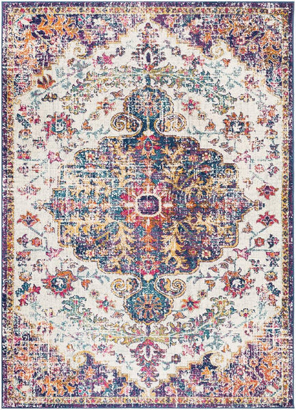 Surya Harput Hap-1064 Beige, Saffron, Light Gray, Teal Vintage / Distressed Area Rug