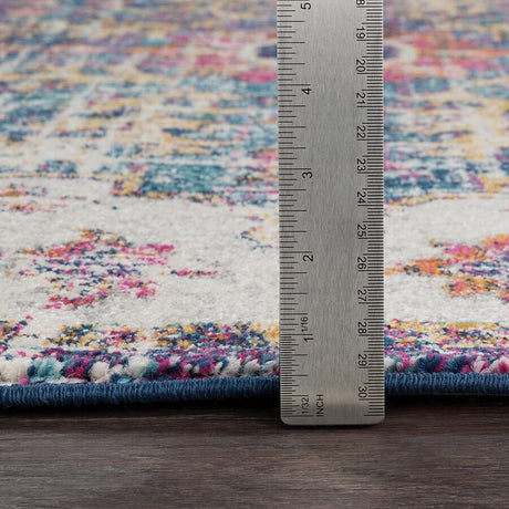 Surya Harput Hap-1064 Beige, Saffron, Light Gray, Teal Rugs.