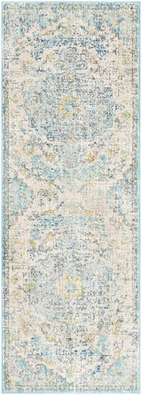 Surya Harput Hap-1065 Beige, Saffron, Light Gray, Teal Rugs.