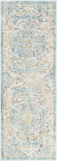 Surya Harput Hap-1065 Beige, Saffron, Light Gray, Teal Vintage / Distressed Area Rug