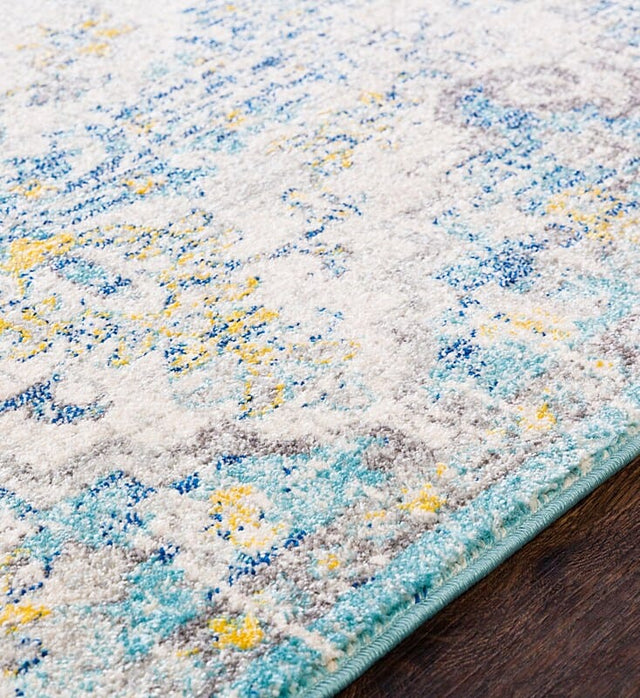 Surya Harput Hap-1065 Beige, Saffron, Light Gray, Teal Rugs.