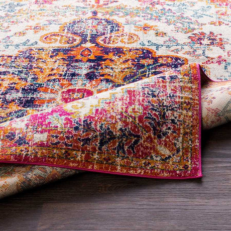 Surya Harput Hap-1066 Beige, Saffron, Light Gray, Teal Rugs.