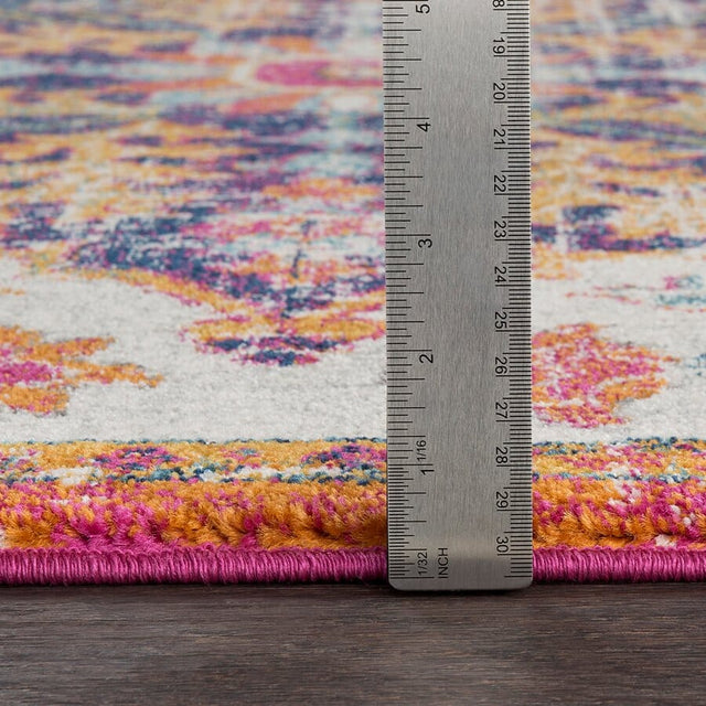 Surya Harput Hap-1066 Beige, Saffron, Light Gray, Teal Rugs.