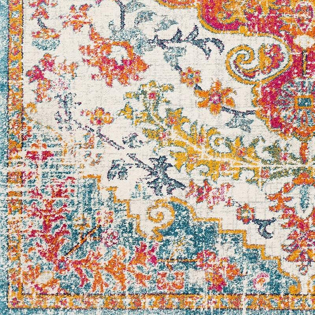 Surya Harput Hap-1067 Beige, Saffron, Light Gray, Teal Rugs.