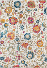 Surya Harput Hap-1074 Saffron, Teal, Light Gray, Beige Rugs.