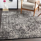 Surya Harput Hap-1087 Black, Charcoal, Light Gray, White Vintage / Distressed Area Rug