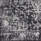 Surya Harput Hap-1087 Black, Charcoal, Light Gray, White Vintage / Distressed Area Rug